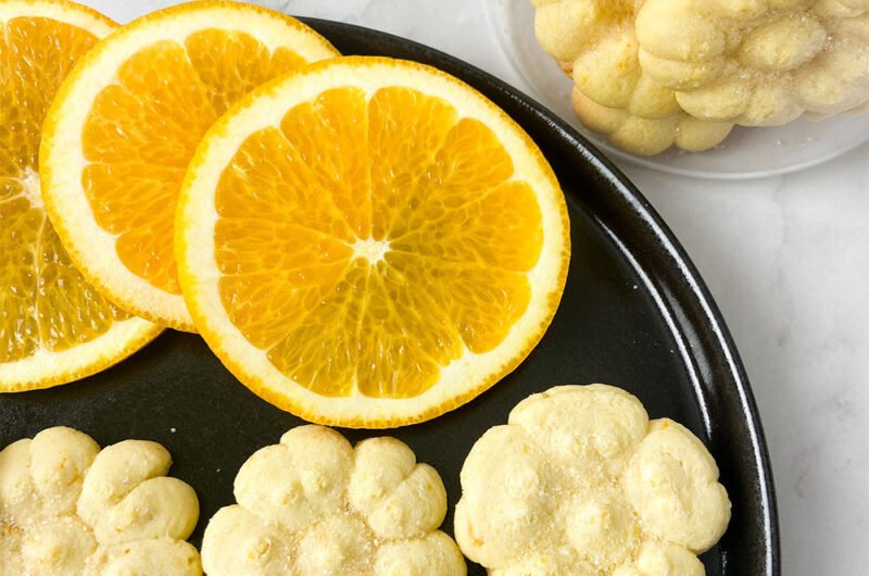 Biscoitos de Laranja Sem Glúten