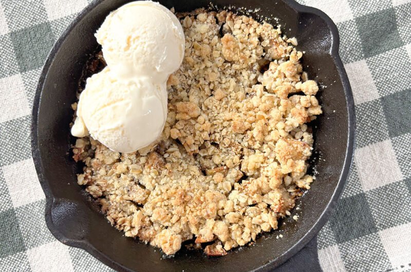Crumble de Maçã Sem Glúten