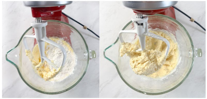 visão do passo a passo dos biscoitos de limão sem glúten