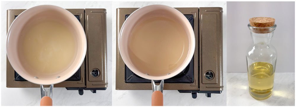 visão do passo a passo para fazer o drink de limão com hortelã sem álcool