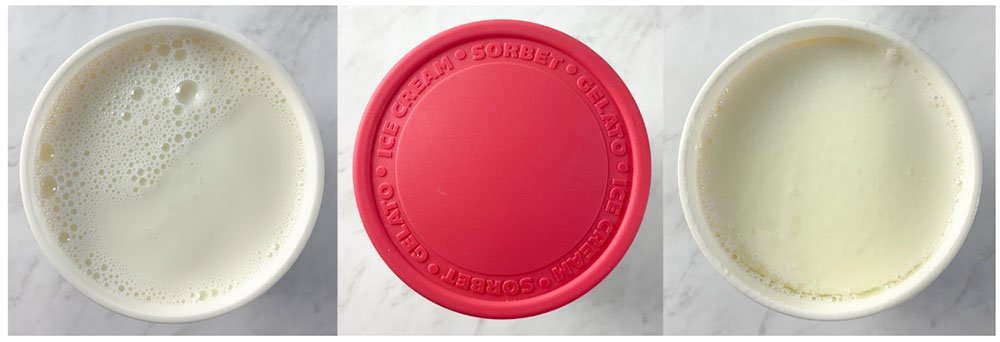 visão do passo a passo para fazer iogurte grego sem lactose