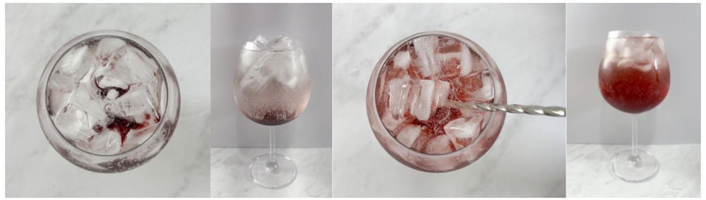 visão do passo a passo para fazer soda italiana