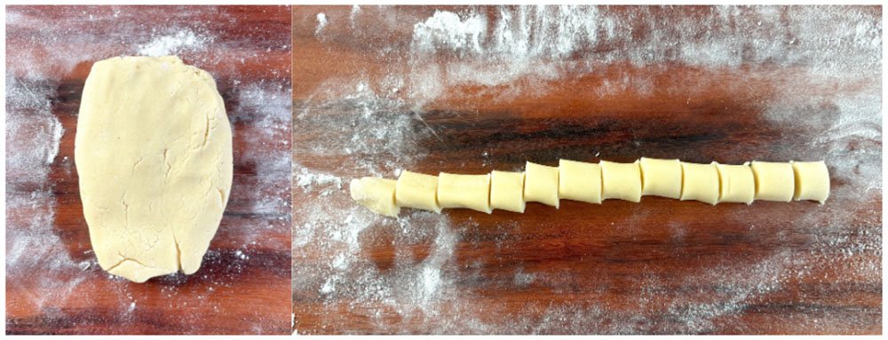 visão do passo a passo da receita