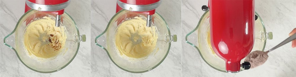 Visão do passo a passo da receita